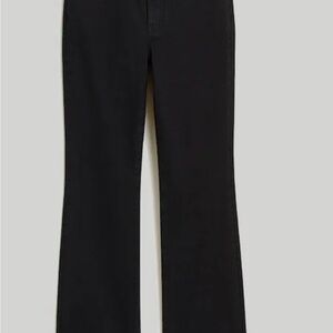 Madewell Kickout Black Flare Women's Jeans